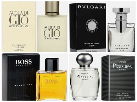 list of men's perfume brands.